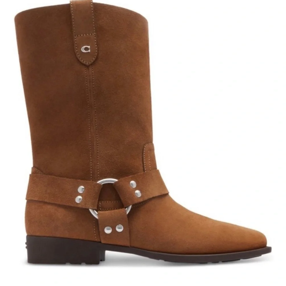 NWB coach Tara harness boots size 8 MSRP $395